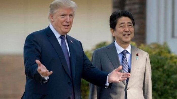 ترامپ از میانجیگری ژاپن برای حل تنش بین تهران و واشنگتن استقبال کرد