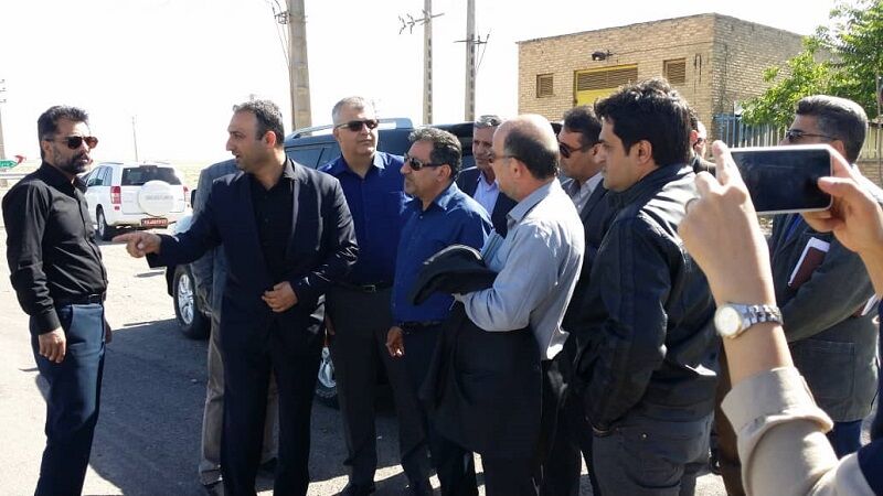 معاون وزیر راه از جاده های بوئین زهرا و تاکستان بازدید کرد