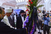 Creyentes de las religiones divinas rinden homenaje al Imam Joemini 