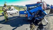حوادث رانندگی در جاده سقز ۲ کشته و ۶ مصدوم بر جا گذاشت