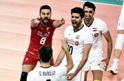 معروف: توانایی والیبال ایران را نشان دادیم