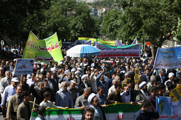 راهپیمایی روز قدس در سنندج