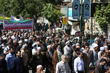 راهپیمایی روز قدس در سنندج