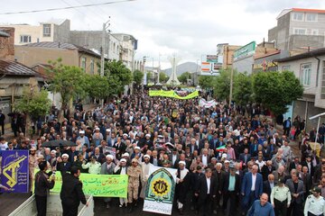 مراسم راهپیمایی روز جهانی قدس در خلخال