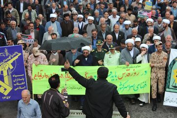 مراسم راهپیمایی روز جهانی قدس در خلخال