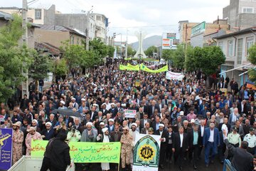 مراسم راهپیمایی روز جهانی قدس در خلخال