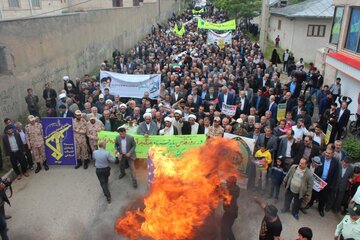 مراسم راهپیمایی روز جهانی قدس در خلخال