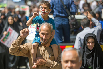 راهپیمایی روز قدس در کرمانشاه