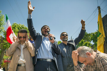 راهپیمایی روز قدس در کرمانشاه