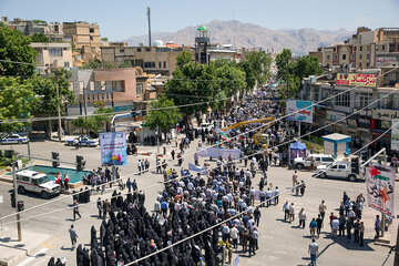 راهپیمایی روز قدس در کرمانشاه