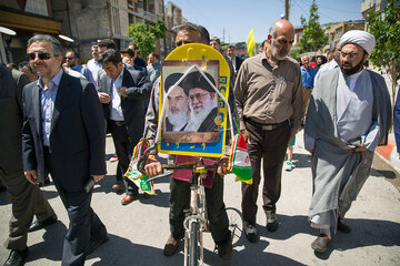 راهپیمایی روز قدس در کرمانشاه