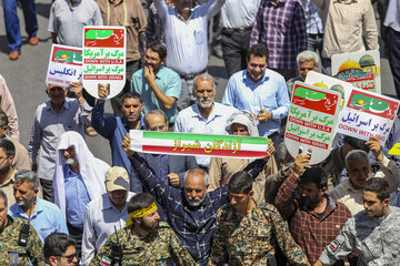 راهپیمایی روز قدس در شیراز