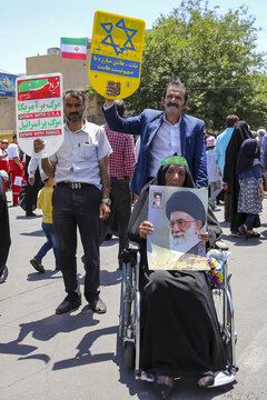 راهپیمایی روز قدس در شیراز