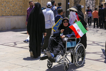 راهپیمایی روز قدس در شیراز