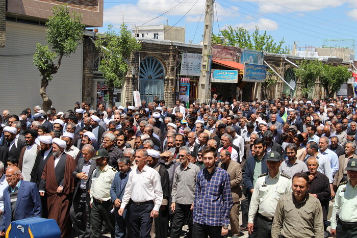 راهپیمایی روز قدس تکاب