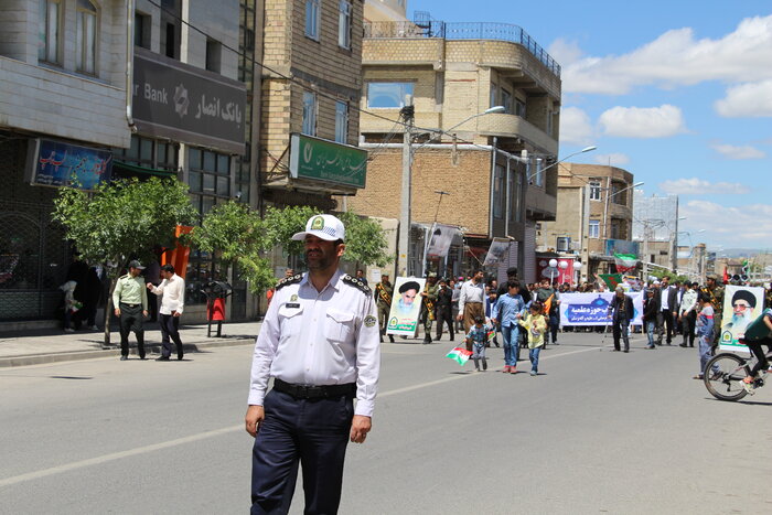 راهپیمایی روز قدس تکاب