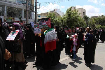 راهپیمایی روز قدس در گنبدکاووس