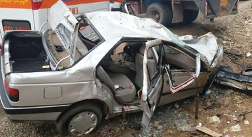 تصادف ۲ خودرو در آزادراه زنجان به قزوین هفت مصدوم برجا گذاشت