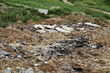 رانش زمین در «روستای عرب» بجنورد‎