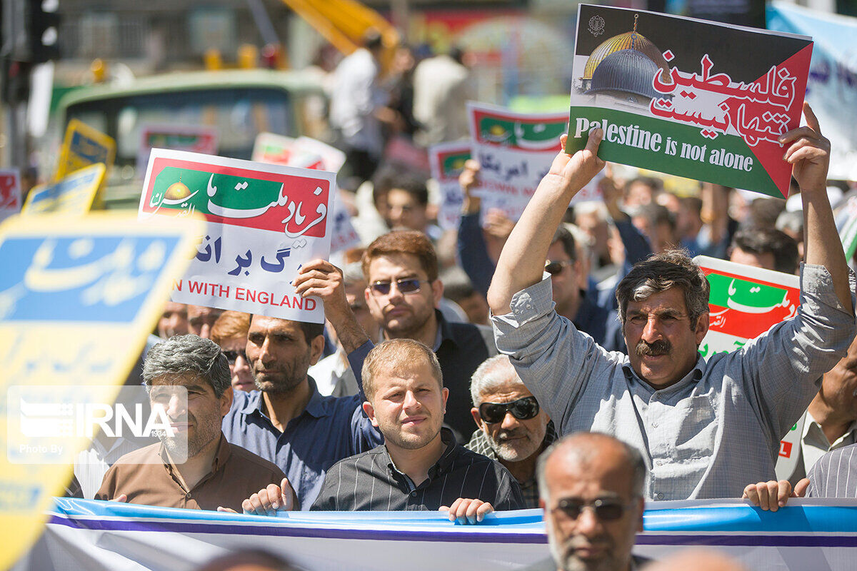 راهپیمایی روز جهانی قدس در مشهد از میدان ۱۵ خرداد تا حرم مطهر برگزار می‌شود