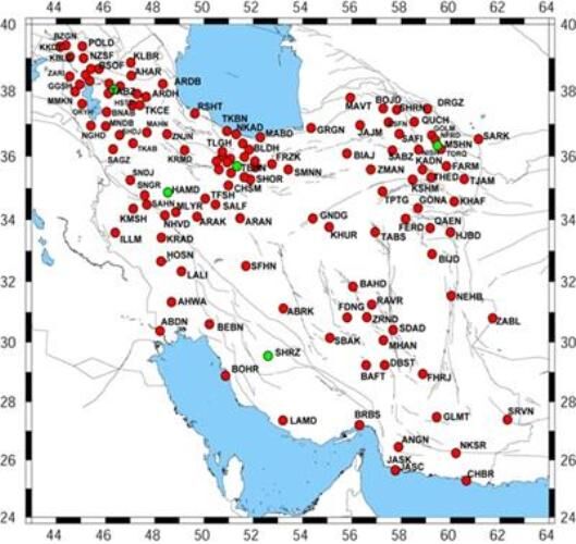 تعیین مختصات دقیق ایستگاه‌های سامانه شمیم سازمان ثبت اسناد توسط سازمان نقشه‌برداری