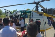 تصادف سرویس دانش آموزان در جاده هشترود - تبریز ۷ مصدوم برجا گذاشت