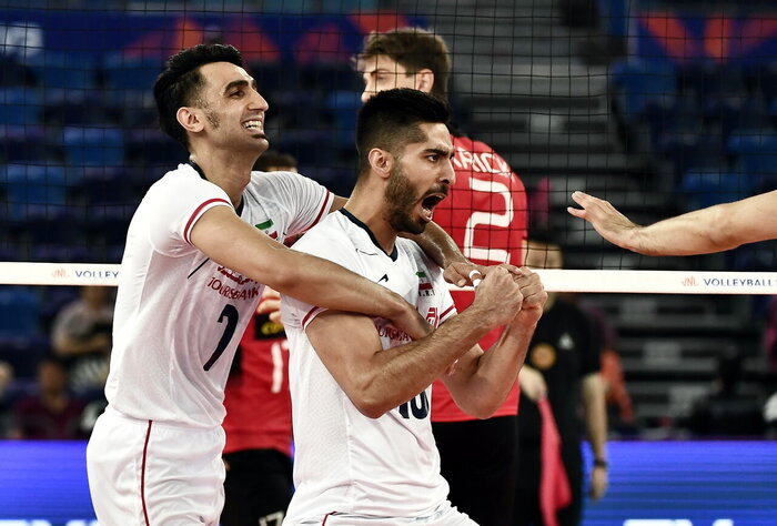 Iran ranks 1st in FIVB Volleyball Men's Nations League