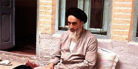 Imam Khomeini in Najaf, Iraq