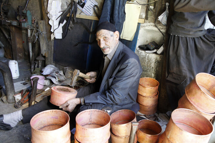 مسگری زنجان در سراشیبی رکود