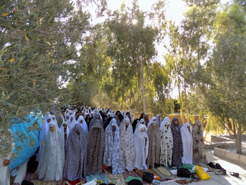 نماز عید فطر خاش