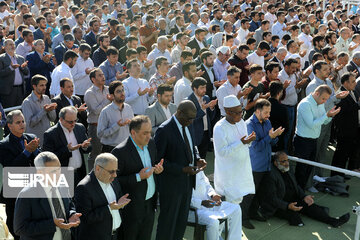 Eid al-Fitr prayers in Tehran