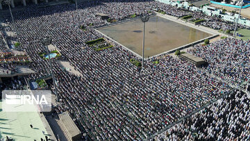 Eid al-Fitr prayers in Tehran