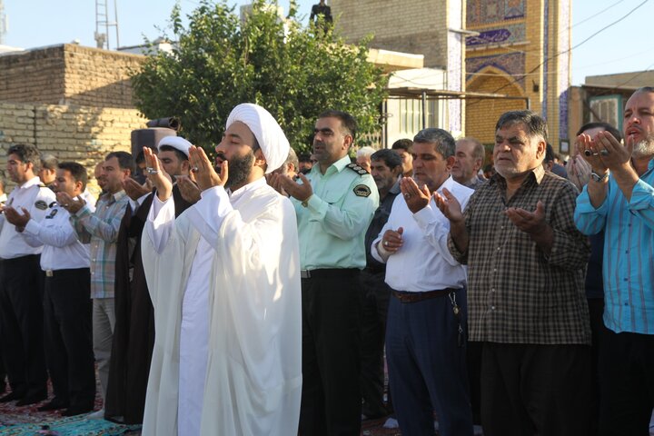 نمازعید فطر در شهرستان قصرشیرین