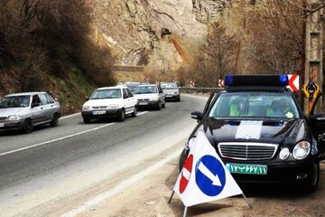 تردد در محورهای چالوس و آزادراه تهران شمال تا اطلاع بعدی یکطرفه شد