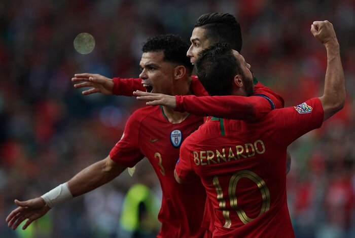 پرتغال با کولاک رونالدو به فینال لیگ ملت های اروپا رسید