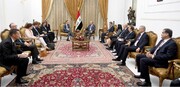 برهم صالح : عراق در هماهنگی مواضع با اروپا جدی است