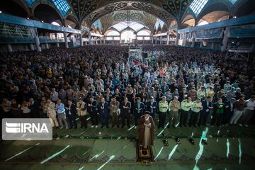 Eid prayers in Iran