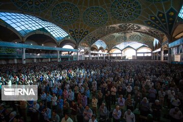 Eid prayers in Iran