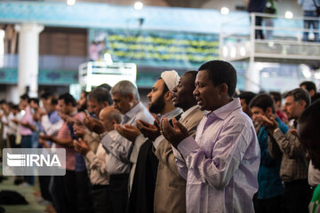 Eid prayers in Iran