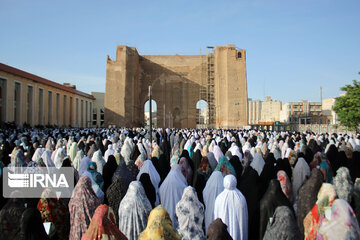 Eid prayers in Iran