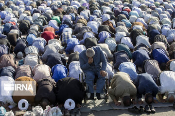 Eid prayers in Iran