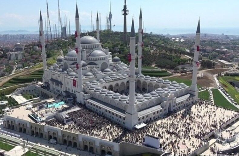 ظاهر و باطن مسجد اردوغان