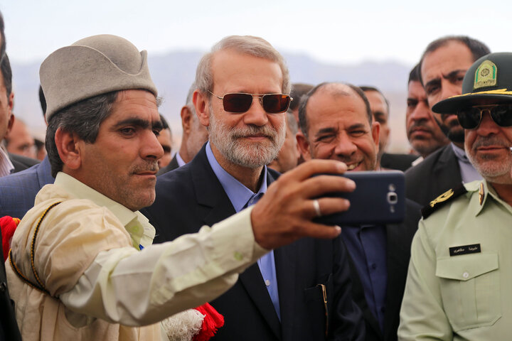 سفر رئیس مجلس شورای اسلامی به شهرستان اسفراین