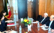 معاون دبیرکل سازمان ملل با ظریف دیدار کرد