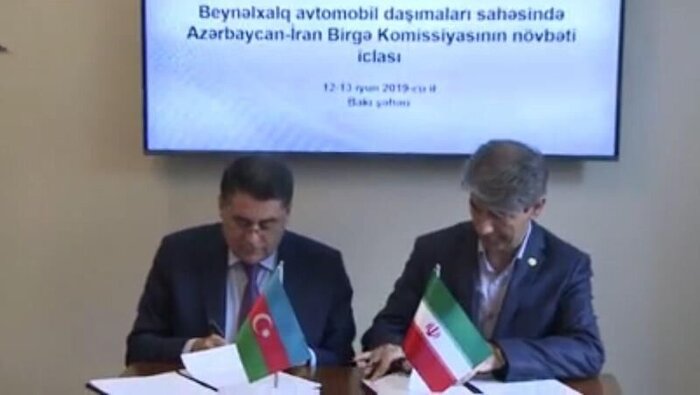 Iran, Azerbaijan sign road transportation MoU