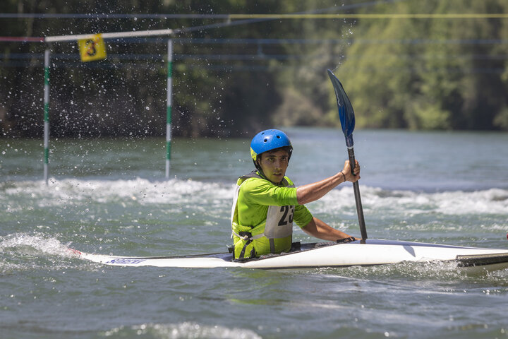 مسابقه قهرمانی قایقرانی اسلالوم کشور در سوادجان