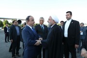 روحانی تاجیکستان را به مقصد تهران ترک کرد