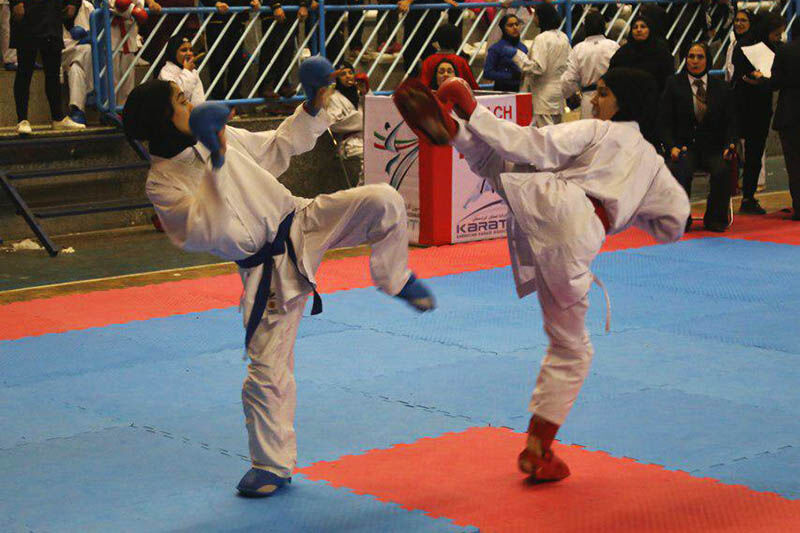 دختران مازندرانی در المپیاد استعدادهای برتر کاراته کشور قهرمان شدند