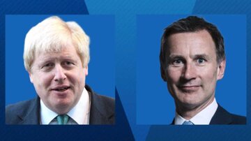 صعود هانت و جانسون به مرحله آخر انتخابات نخست‌ وزیری انگلیس 