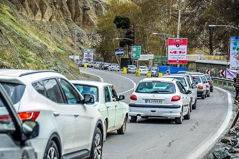 تردد در «محدوده شهرستانک» جاده چالوس تا اطلاع بعدی ممنوع است